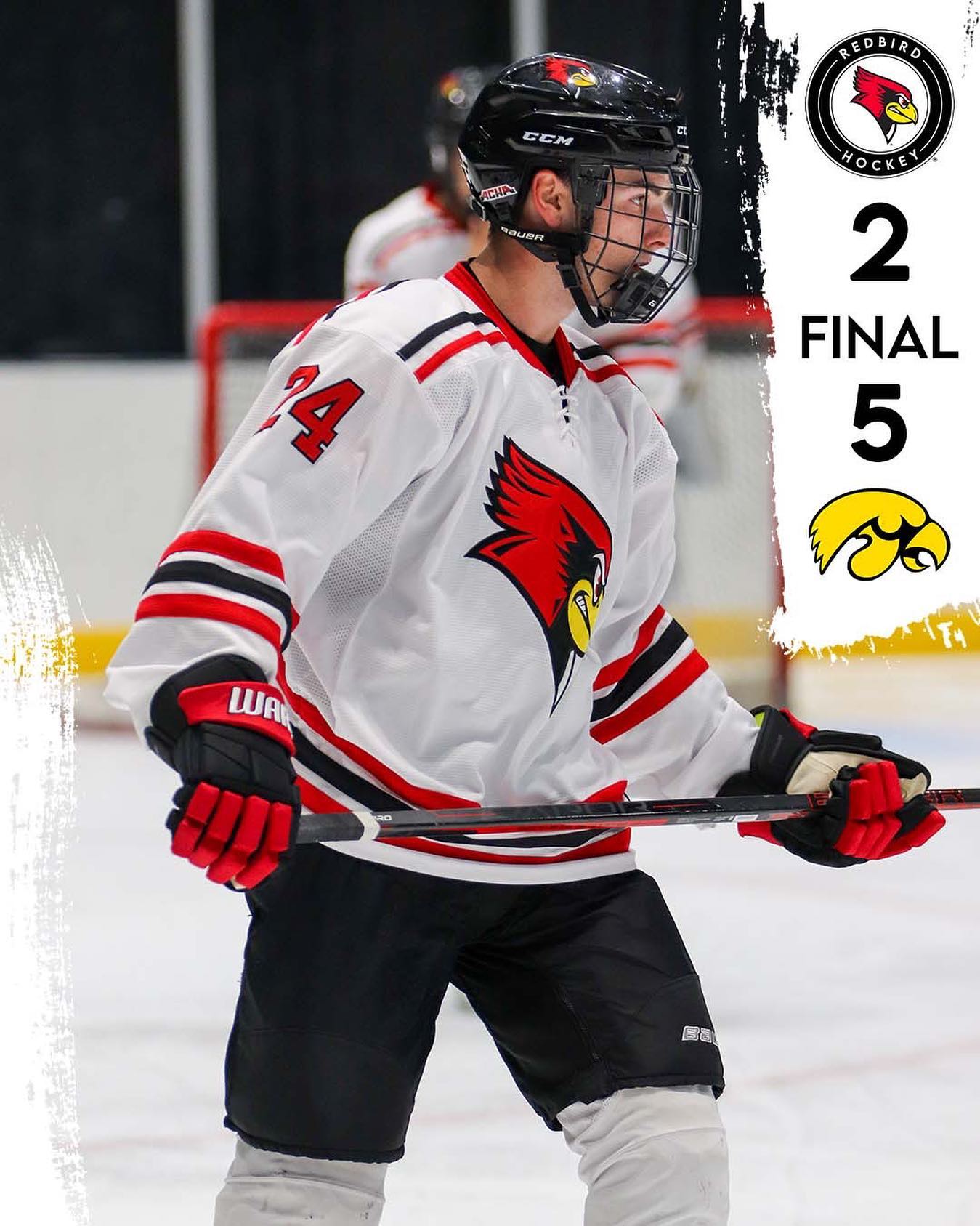 Final. D2 couldn’t get the job done against Iowa tonight. They look for revenge tomorrow. 

#hereforgood #rollbirds