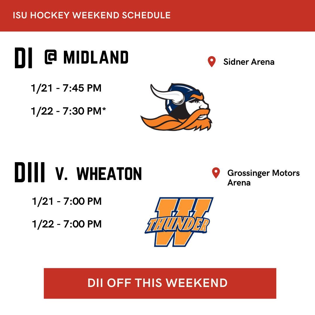 come support D3 as our only team at home this weekend! D1 stream details to follow on gameday 
-
#rollbirds #acha #collegehockey