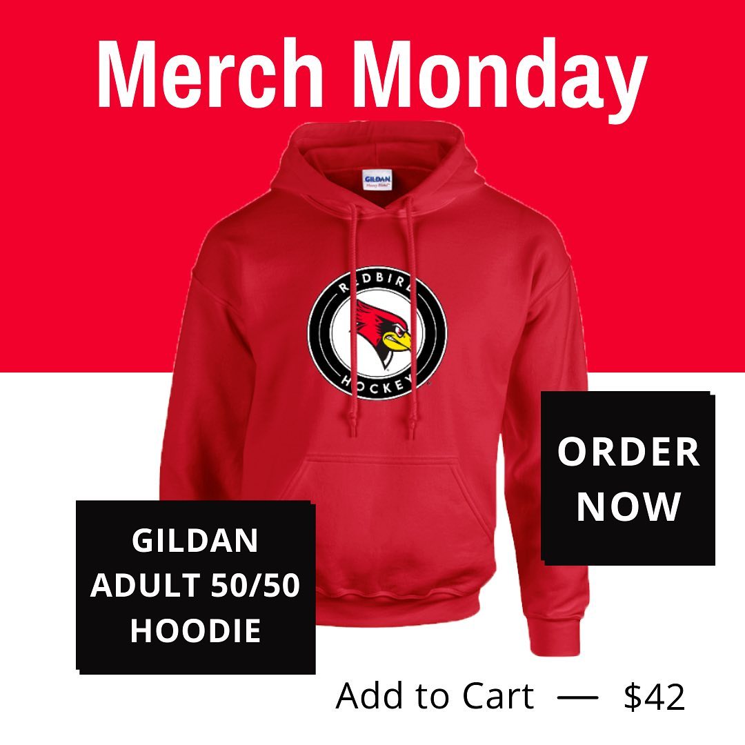 Get stocked up on your Redbirds Hockey gear from Squad Locker and support the Birds! 

https://teamlocker.squadlocker.com/#/lockers/illinois-state-university-hockey

#merchmonday #hereforgood #rollbirds
